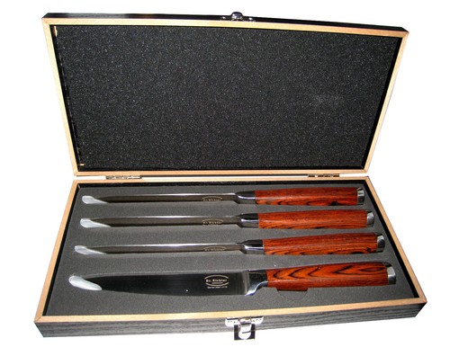 Richter set 4 coltelli - dr.,