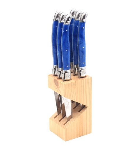 Laguiole blocco coltelli con - , 6