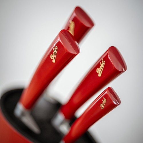 Coltello berkel elegance rosso - coltello,