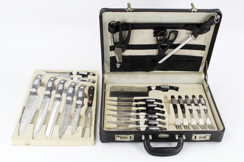 Set coltelli posate acciaio