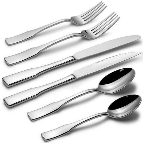 Set pezzi argenteria in - pezzi,